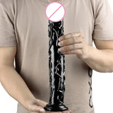 10 Inch Realistic Dildo with Powerful Suction