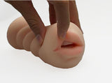 Double Sided Mouth and Vagina Masturbator and Vibration