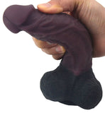 FAAK Dark Purple Realistic Dildo