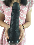 Thick Black FAAK Super Huge Dildo Suction Cup