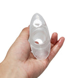 Clear Hollow Butt Plug 5 Sizes