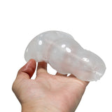 Clear Hollow Butt Plug 5 Sizes