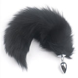 TAPÓN DE ACERO INOXIDABLE COLA DE GATO NEGRO