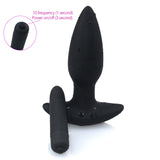 Plug Vibrateur Silicone Noir