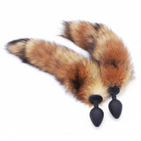 15" - 16" BROWN CAT TAIL TPE PLUG  pluglust