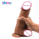 Gode en silicone Real Feel 2 tailles