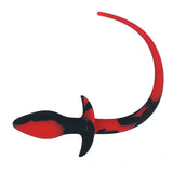 QUEUE DE CHIEN AVEC BOUCHON SILICONE 3"