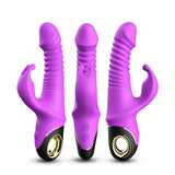 Heating Flex Rabbit Vibrator 2 Colors