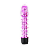 Spiked Silicone Dildo Vibrator 5 Colors