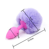 3" Bunny Tail Silicone Plug Styles