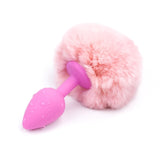 3" Bunny Tail Silicone Plug Styles
