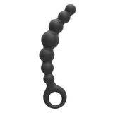 Anal Beads - Silicone With Finger Handle
