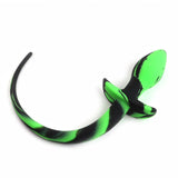 QUEUE DE CHIEN AVEC BOUCHON SILICONE 3"