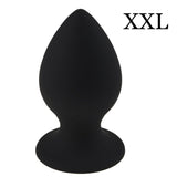 SUPER LARGE PINK OR BLACK SILICONE PLUG  pluglust