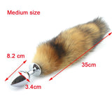 BROWN CAT TAIL STAINLESS STEEL PLUG Medium pluglust