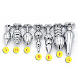 7 SHAPES STAINLESS STEEL SHOCK PLUG  pluglust