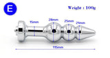 7 SHAPES STAINLESS STEEL SHOCK PLUG  pluglust