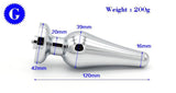 7 SHAPES STAINLESS STEEL SHOCK PLUG  pluglust