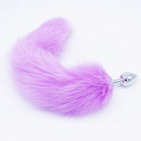 14" - 15" PINK CAT TAIL METAL PLUG Purple pluglust