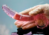 Tentacle 30mm Pink Pyrex Glass Dildo