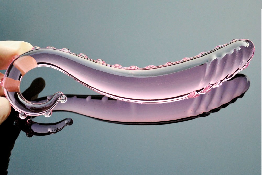 Godemichet En Verre Tentacule – Design Crystal, Vaginal Ou Anal, Unisexe, Marque Love And Vibes