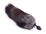 16" BLACK WOLF SILICONE PLUG  pluglust