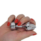 TRANSPARENT COLOR JEWELED METAL PLUG  pluglust