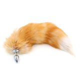 16" - 17" LIGHT BROWN CAT TAIL METAL PLUG  pluglust