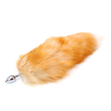 16" - 17" LIGHT BROWN CAT TAIL METAL PLUG  pluglust