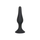 4 SIZES AVAILABLE BLACK SILICONE PLUG M pluglust