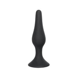 4 SIZES AVAILABLE BLACK SILICONE PLUG L pluglust