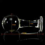 3 SIZES BIG BALL-SHAPED HEAD TRANSPARENT BUTT PLUG  pluglust