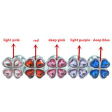 13 COLORS JEWELED 3" METAL PRINCESS PLUG  pluglust