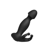 5" COCK-HEADED SILICONE PROSTATE MASSAGER WITH COCK RING  pluglust