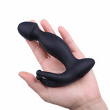5" COCK-HEADED SILICONE PROSTATE MASSAGER WITH COCK RING  pluglust