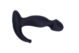 5" COCK-HEADED SILICONE PROSTATE MASSAGER WITH COCK RING  pluglust