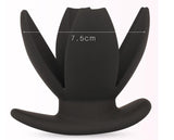 3" WIDE HOLLOW FLOWER ANAL PLUG  pluglust