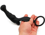 5" SMOOTH SILICONE 10 SPEED VIBRATION MODE PROSTATE MASSAGER  pluglust