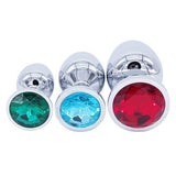 15 COLORS JEWELED STAINLESS STEEL PLUG GBR pluglust