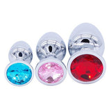 15 COLORS JEWELED STAINLESS STEEL PLUG BPR pluglust