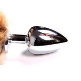 BROWN FOX TAIL METAL PLUG  pluglust