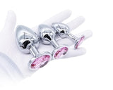 15 COLORS JEWELED STAINLESS STEEL PLUG  pluglust