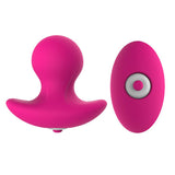 2 COLORS 2" MINI SILICONE VIBRATOR PLUG  pluglust