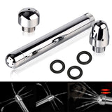 6" ALUMINUM SHOWER ENEMA WITH 3 NOZZLE TYPES  pluglust