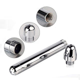 6" ALUMINUM SHOWER ENEMA WITH 3 NOZZLE TYPES  pluglust
