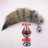 BLACK WOLF ANAL PLUG - VARIOUS TYPES TO CHOOSE FROM B Medium pluglust