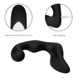 5" USB-RECHARGEABLE SILICONE PROSTATE MASSAGER  pluglust