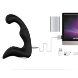5" USB-RECHARGEABLE SILICONE PROSTATE MASSAGER  pluglust