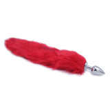 14" 6 COLORS CAT TAIL METAL PLUG Red pluglust