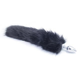 14" 6 COLORS CAT TAIL METAL PLUG Black pluglust